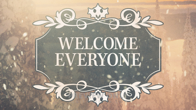 Everyone is Welcome Calendar - Home Messenger