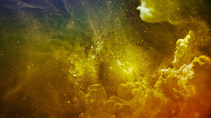 space clouds - colors