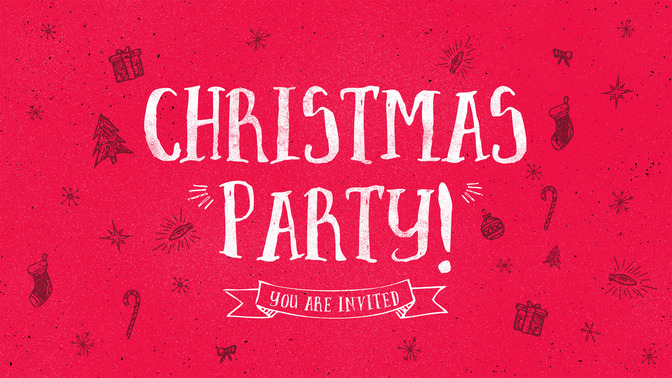 festive christmas - christmas party