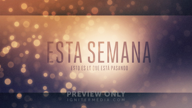 bokeh cromático - esta semana
