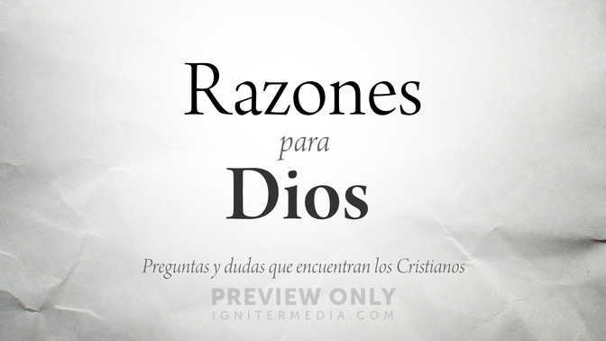 razones para dios