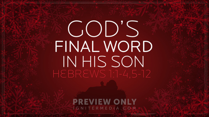 gods final word in his son