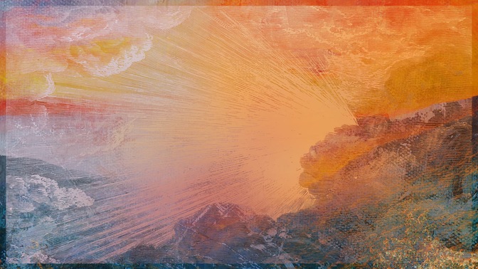 easter etching - 1