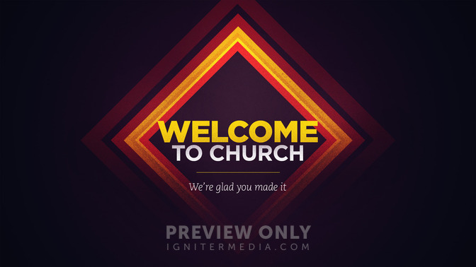 geo diamonds - welcome to church