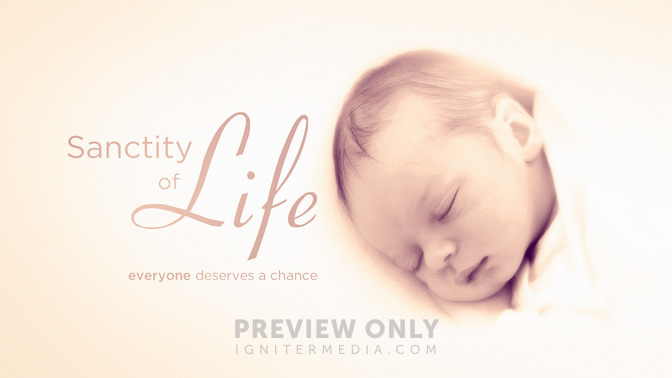 sanctity of life