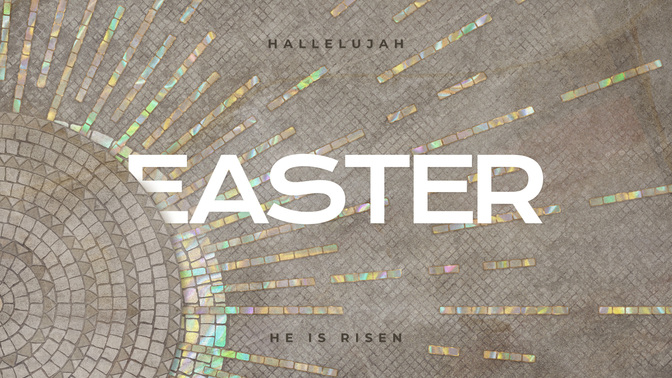 easter tile - easter