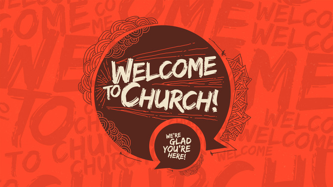 sketchbook - welcome to church