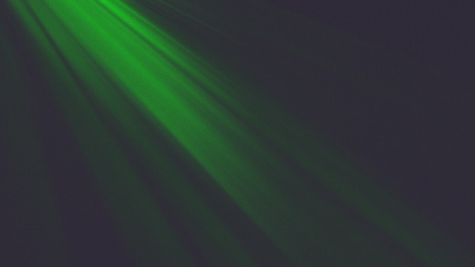 colorful beams - green