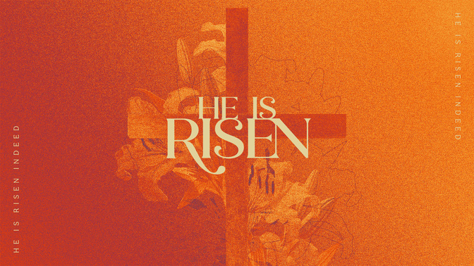 easter colors - he is risen