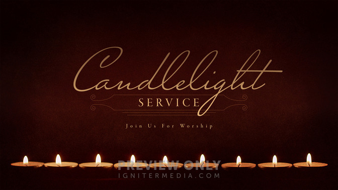 soft candlelight - candlelight service