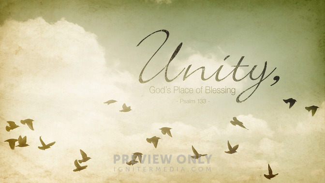 unity, gods place of blessing