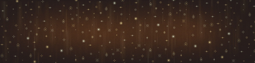 twinkling christmas - brown