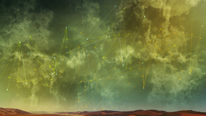 modern landscapes - desert sky