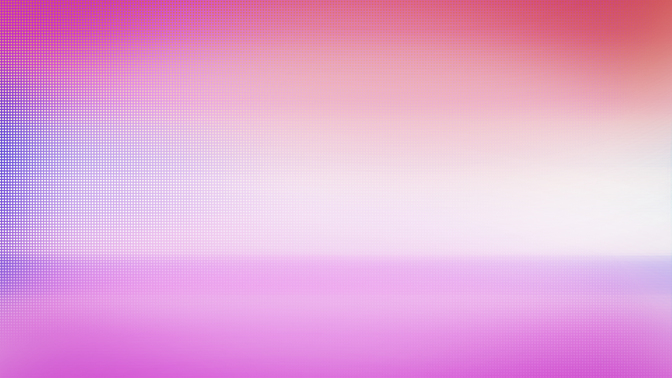 neon halftone - red