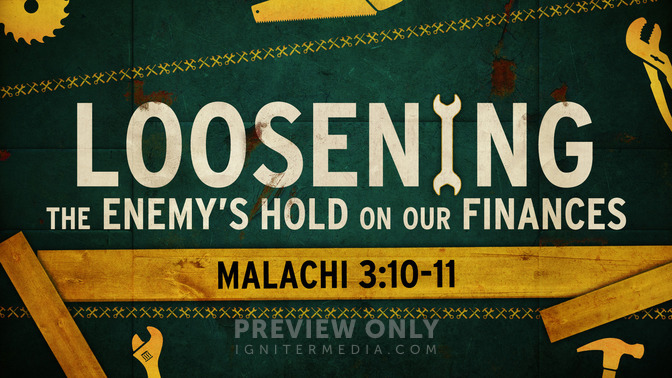 loosening the enemys hold on our finances