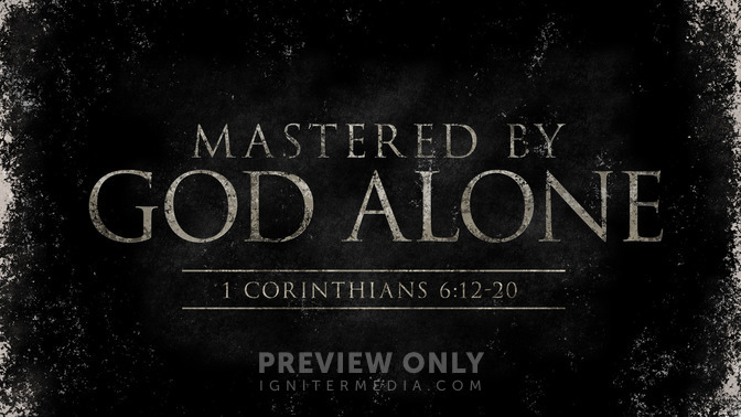 mastered by god alone