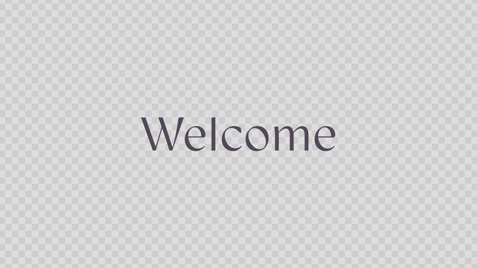 fruit of the spirit - welcome