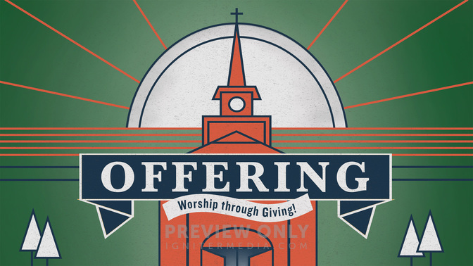 classic church - offering