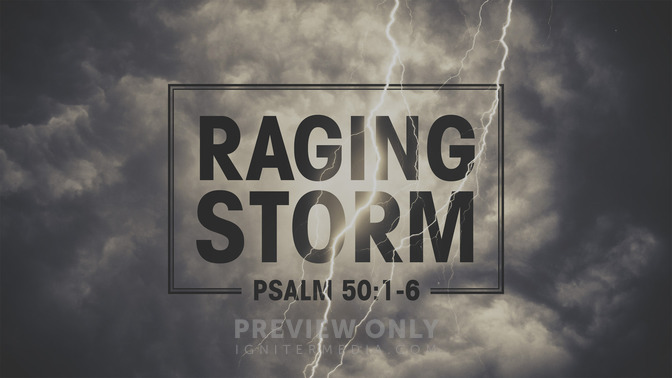 raging storm