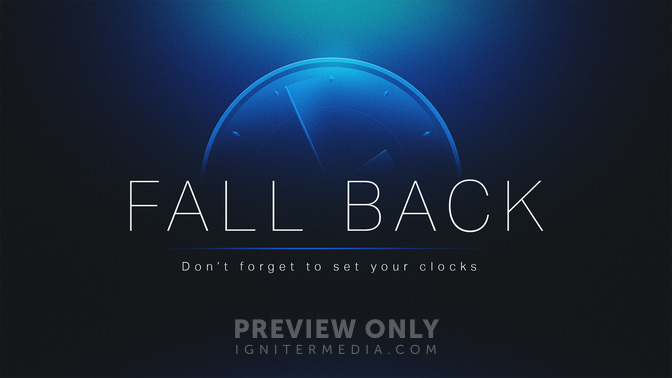 fall back