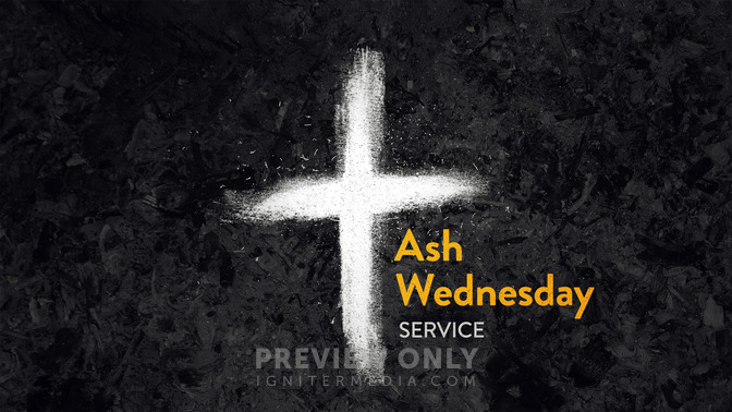 ash wednesday
