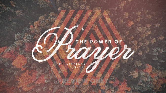 The Power of Prayer