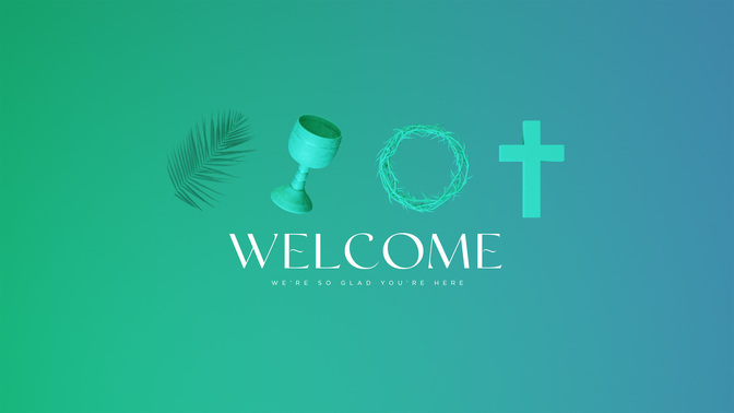 holy week ink - welcome