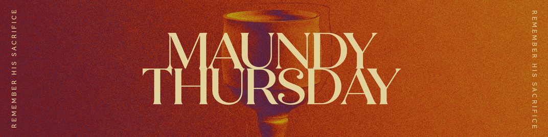 easter colors - maundy thursday