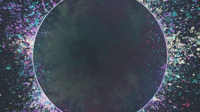 spring splatter - purple