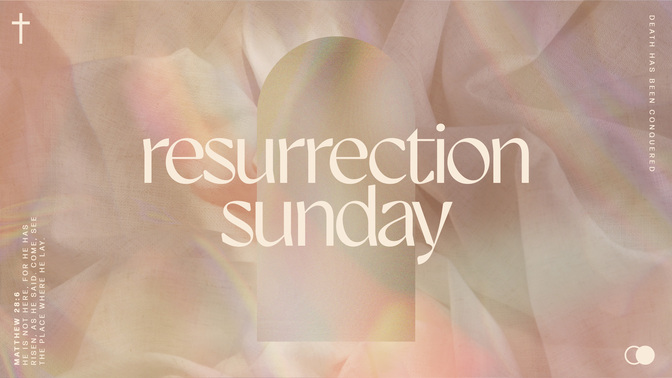 easter arches - resurrection sunday