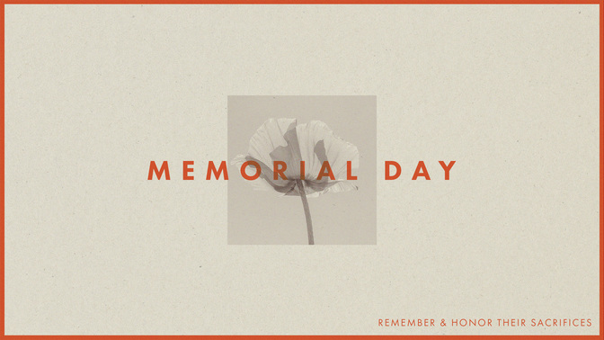 memorial day