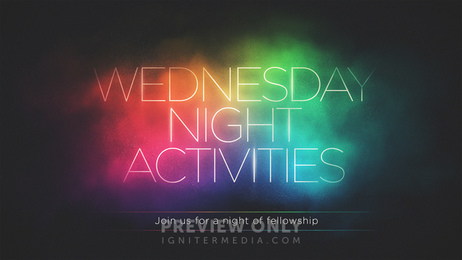 wednesday night activities