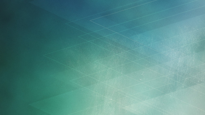 watercolor triangles - blue