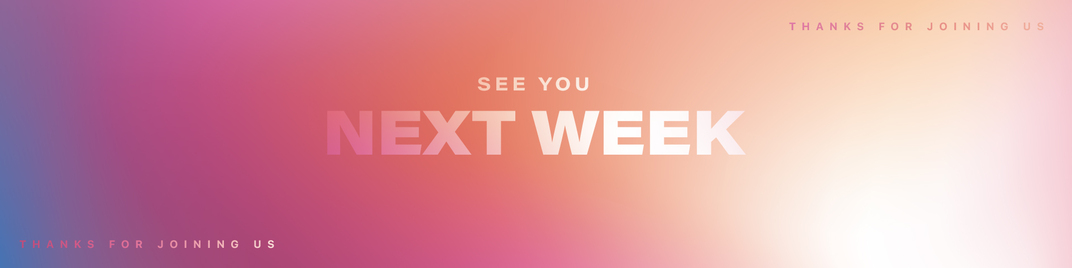 a faithful god - see you next week