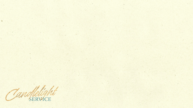 advent type - candlelight service
