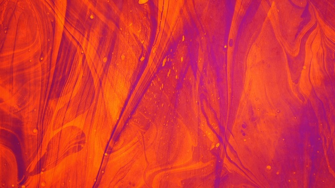 mixed textures - orange