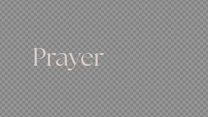 salt + light - prayer