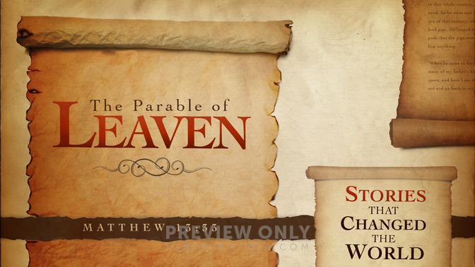 the parable of leaven