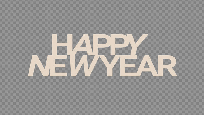 concrete vision - happy new year
