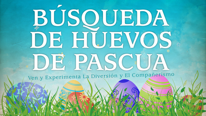 búsqueda de huevos de pascua