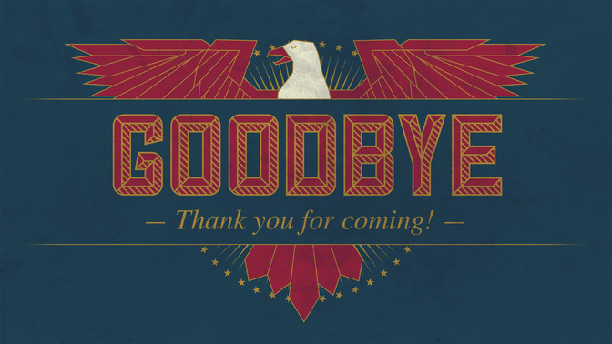veteran eagle - goodbye