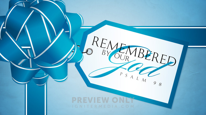 remembered by our god