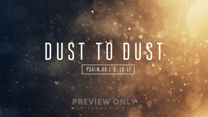 dust to dust