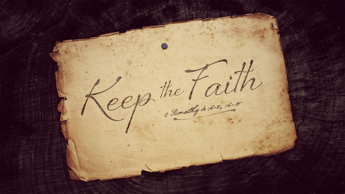 keep the faith