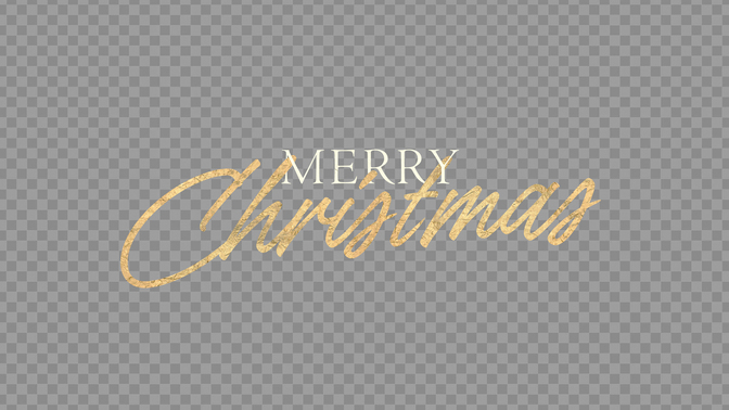 advent type - merry christmas