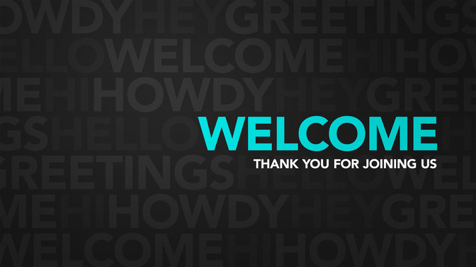 clean type - welcome