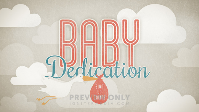 baby dedication