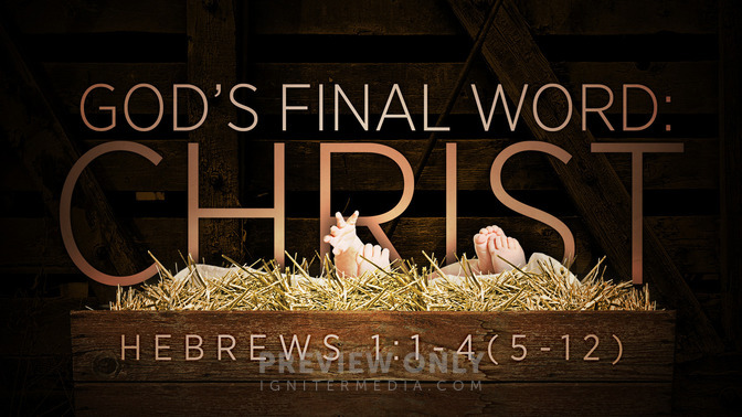 gods final word christ