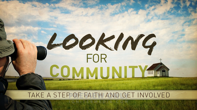 looking for community