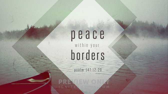peace within your borders